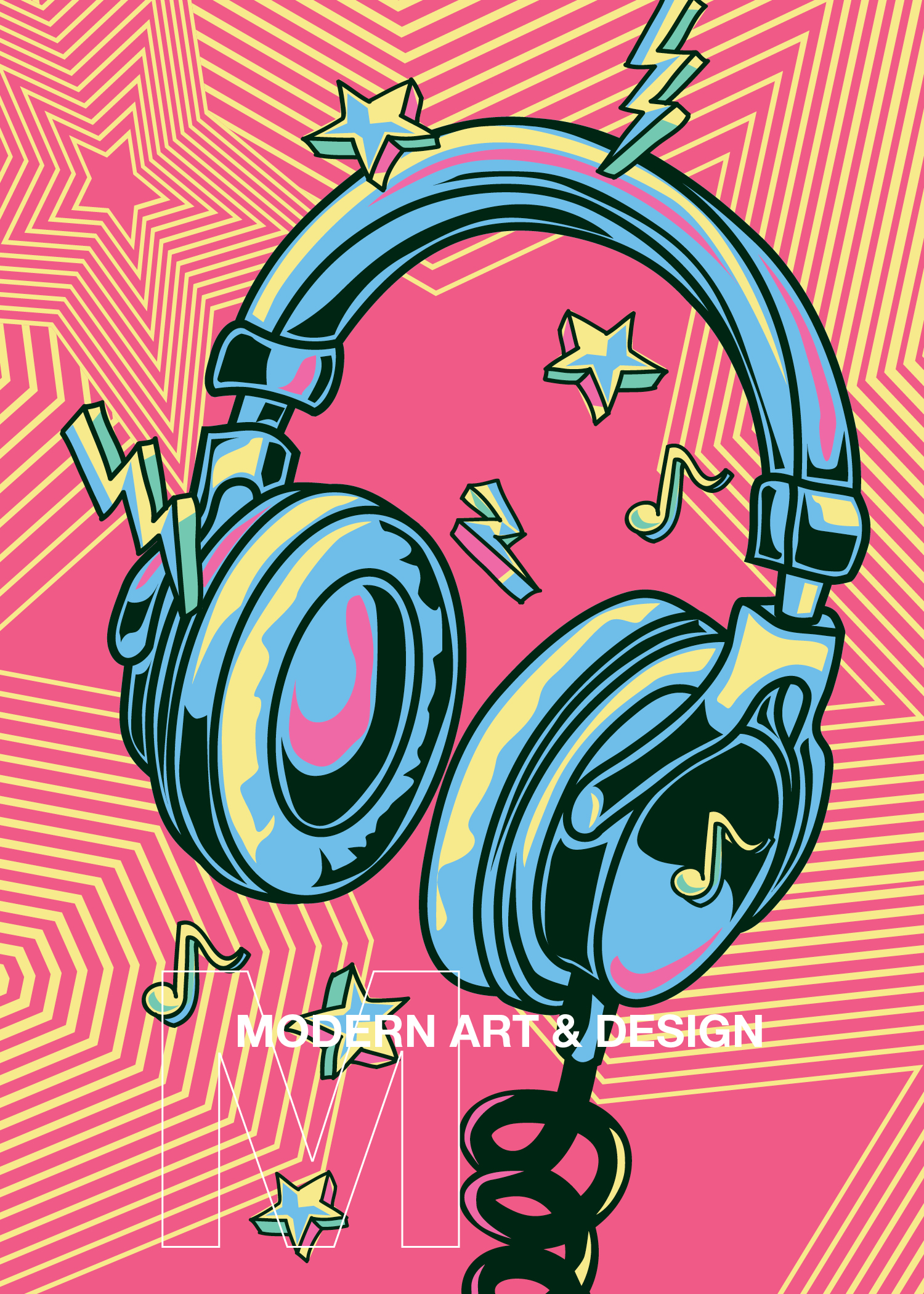 A closeup colorful fashion photo of a woman with a robe and bright green pants.